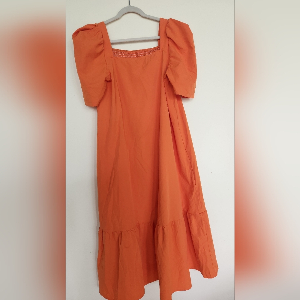 Orange Dress